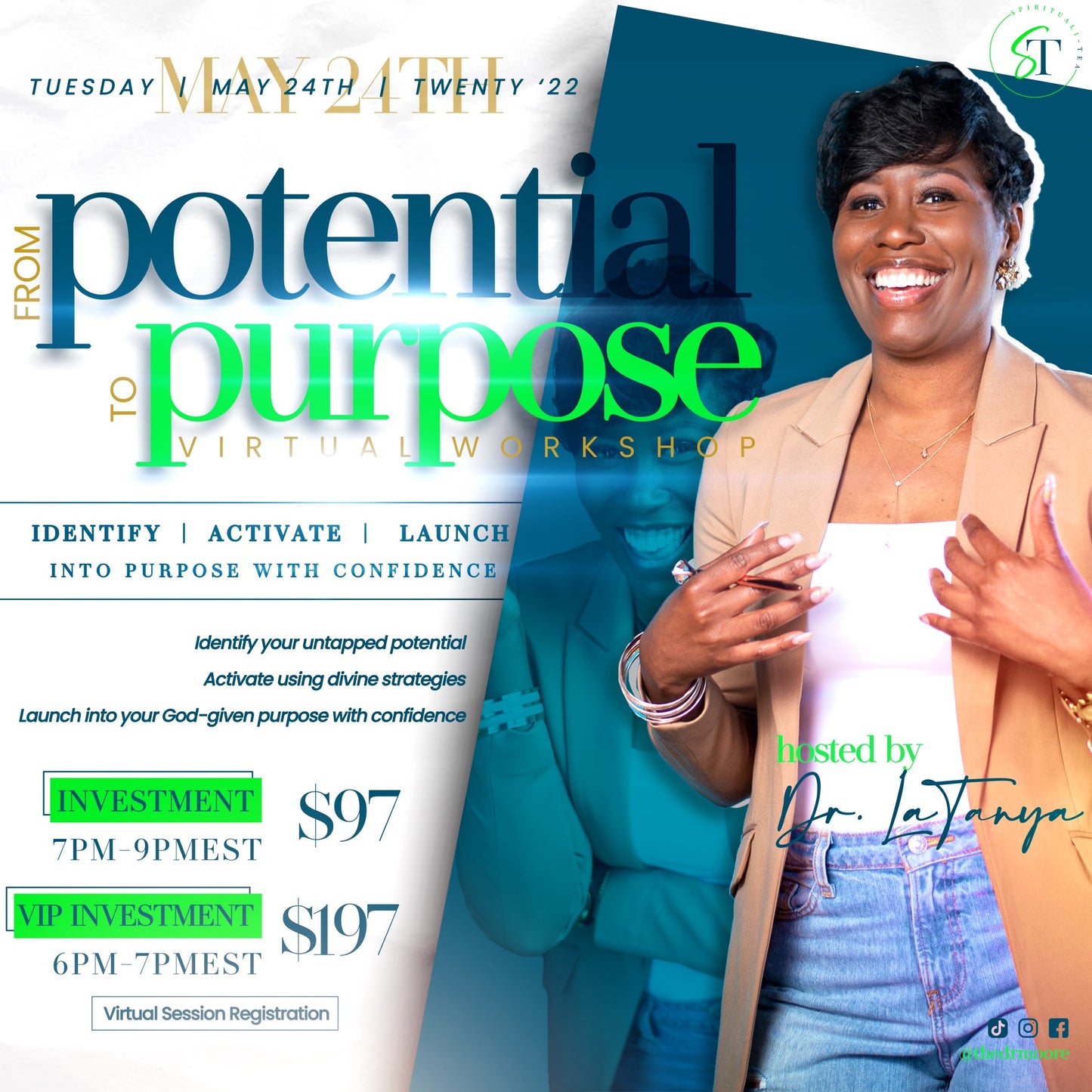 From Potential To Purpose Virtual Workshop {REPLAY}
