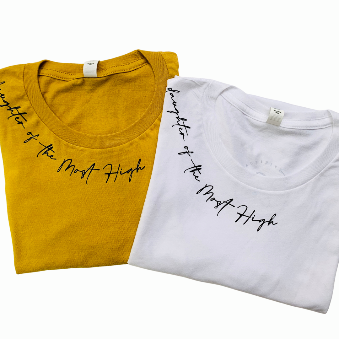 Daughter of The Most High T-Shirt (Mustard)
